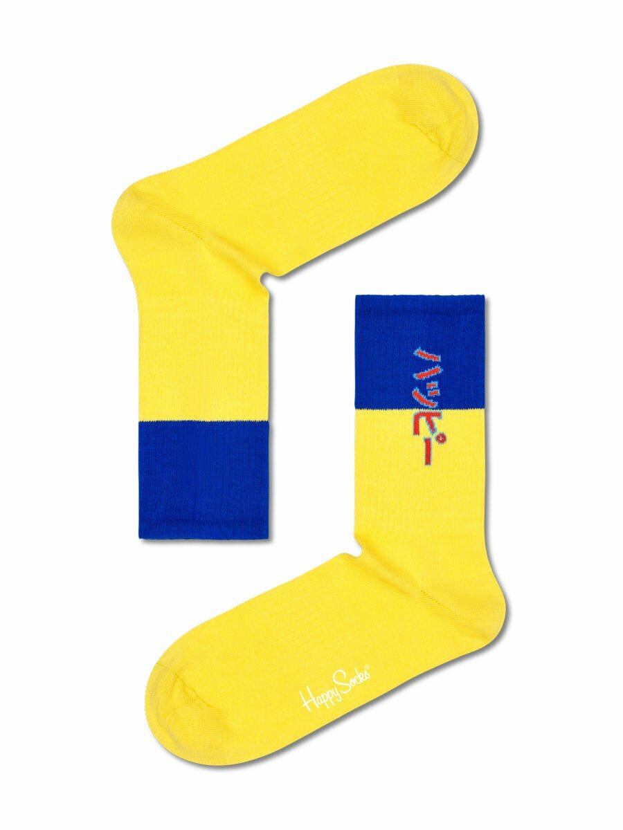 Κάλτσα Βαμβακερή με Σχέδια Happy Neo HAPPY SOCKS HAPPY SOCKS Κάλτσα με Σχέδια Happy Neo