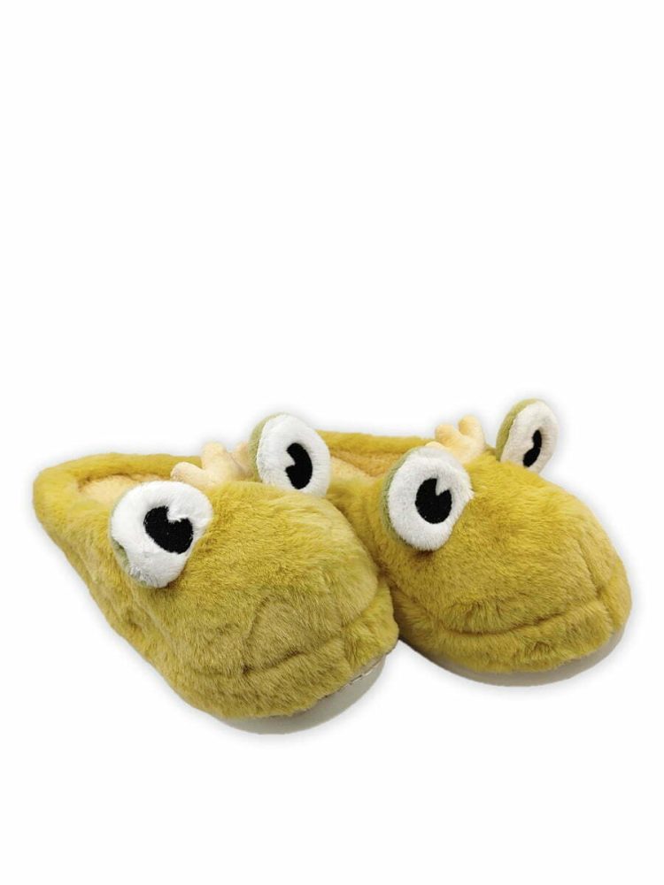 Q&Y Χνουδωτές Παντόφλες Prince Frog