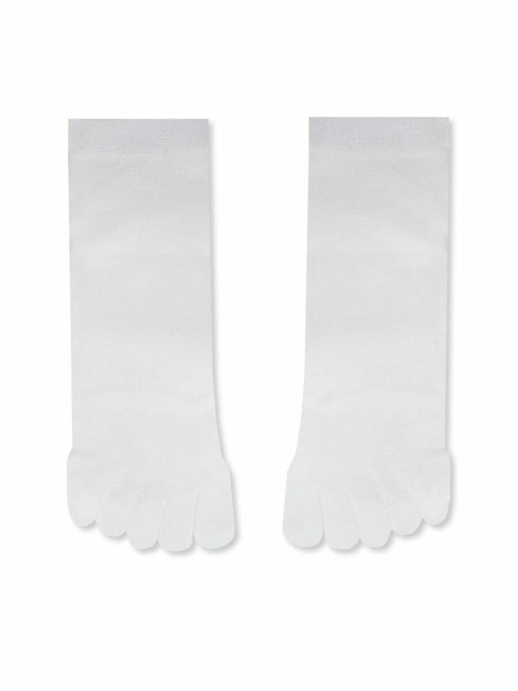 YTLI Κάλτσα με Δάχτυλα Toe Socks Μονόχρωμη
