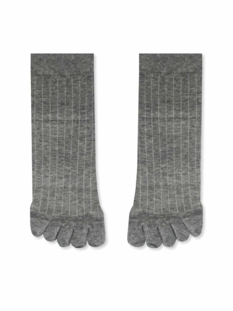 YTLI Κάλτσα με Δάχτυλα Toe Socks Μονόχρωμη