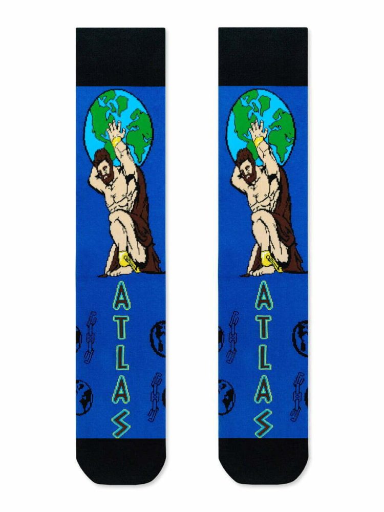 NODO Κάλτσα με Σχέδια Atlas The Titan