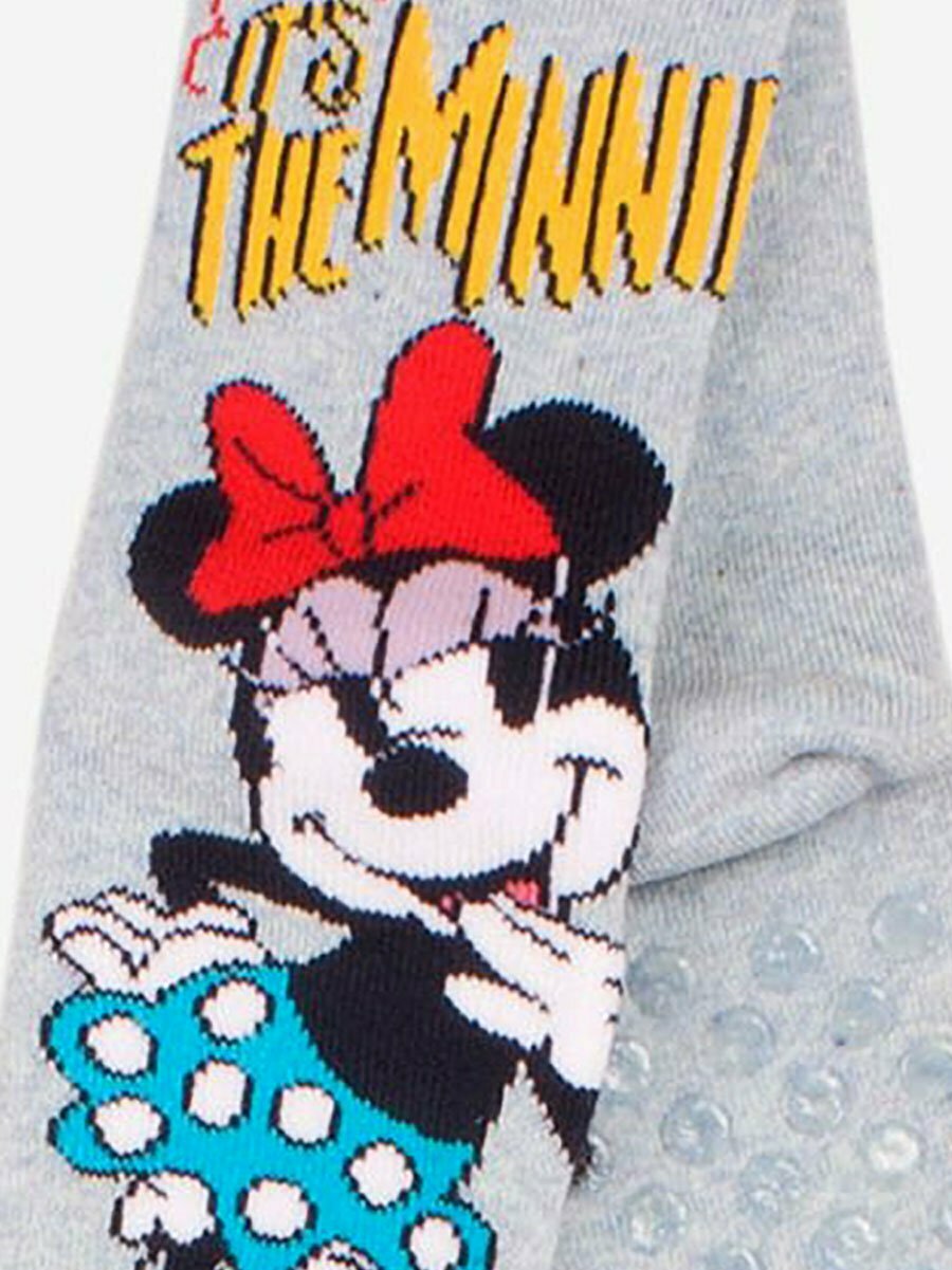 Παιδική Κάλτσα Πετσετέ Minnie Mouse με Αντιολισθητικές Πατούσες DISNEY DISNEY Κάλτσα Παιδική Πετσετέ Minnie Mouse με Αντιολισθητικές Πατούσες
