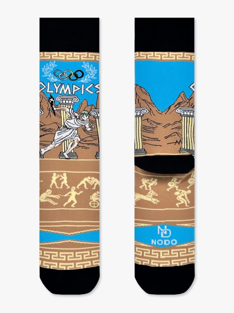 NODO Κάλτσα με Σχέδια Olympics
