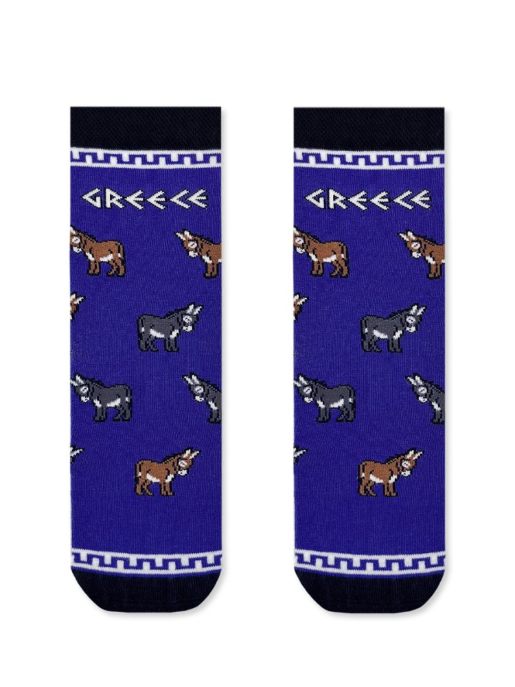 NODO Βαμβακερή Παιδική Κάλτσα με Σχέδια Donkeys