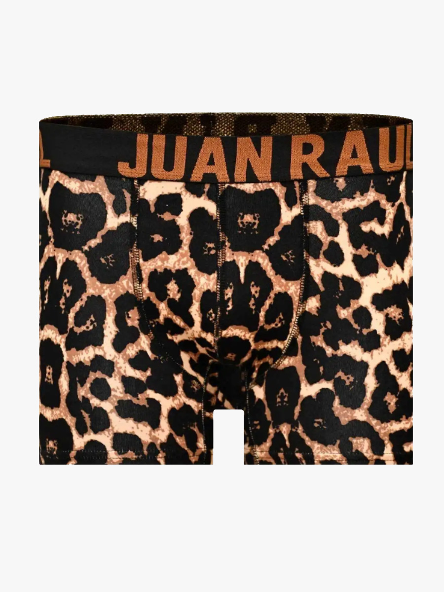 Ανδρικό Μποξεράκι Βαμβακερό με Σχέδια Leopard JUAN RAUL Ανδρικό Μποξεράκι Βαμβακερό με Σχέδια Leopard JUAN RAUL