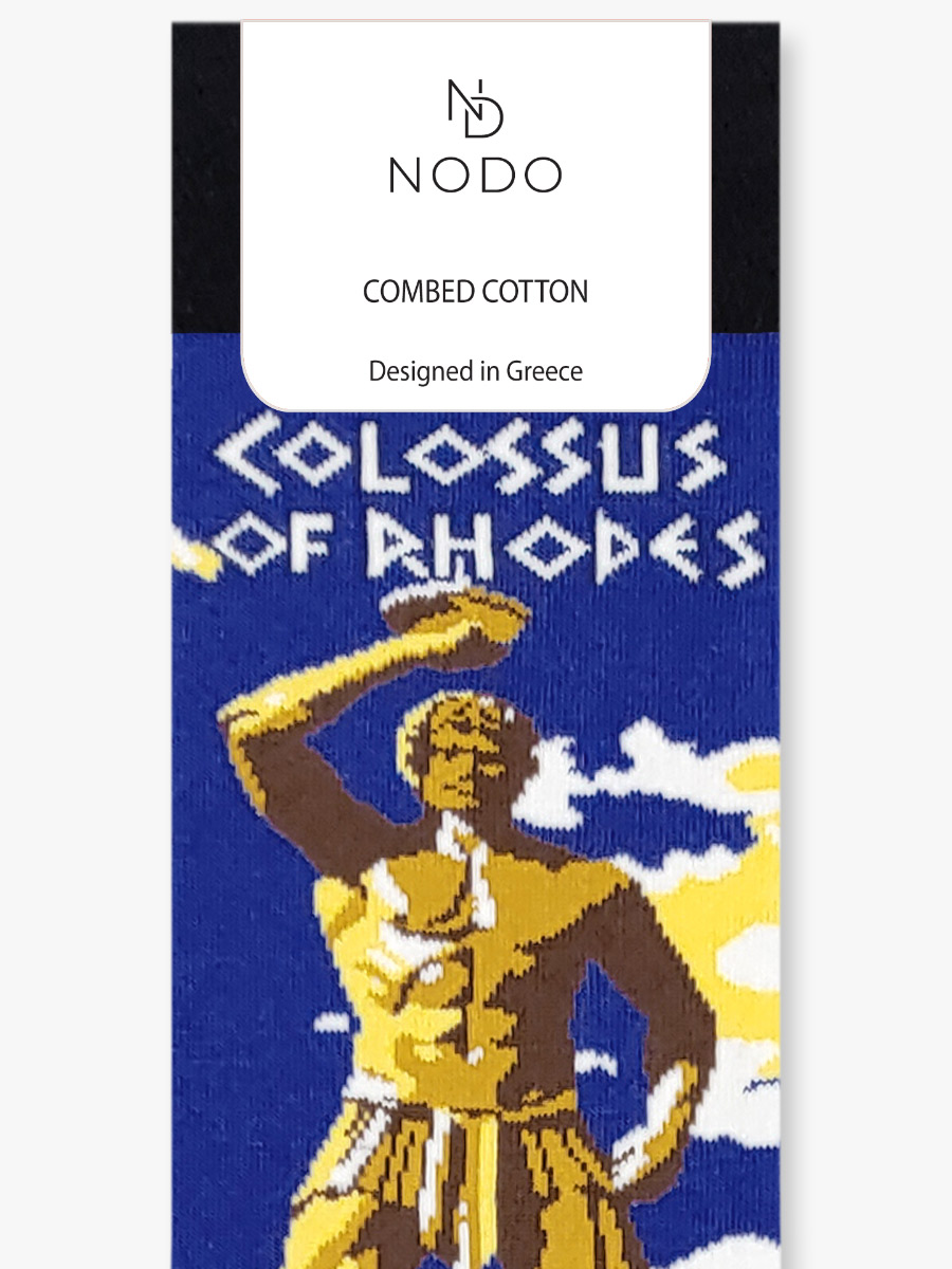 Βαμβακερή Κάλτσα με Σχέδια Colossus of Rhodes NODO Βαμβακερή Κάλτσα με Σχέδια Colossus of Rhodes NODO