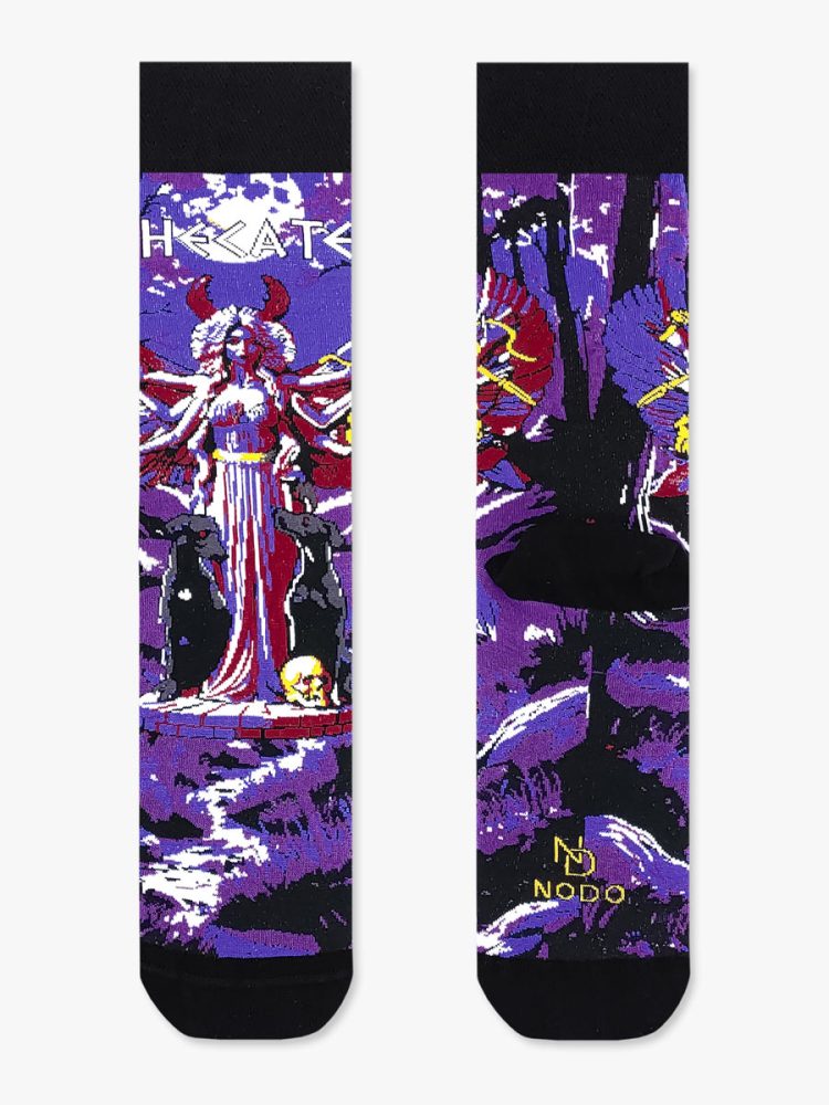 Βαμβακερή Κάλτσα με Σχέδια Hecate NODO