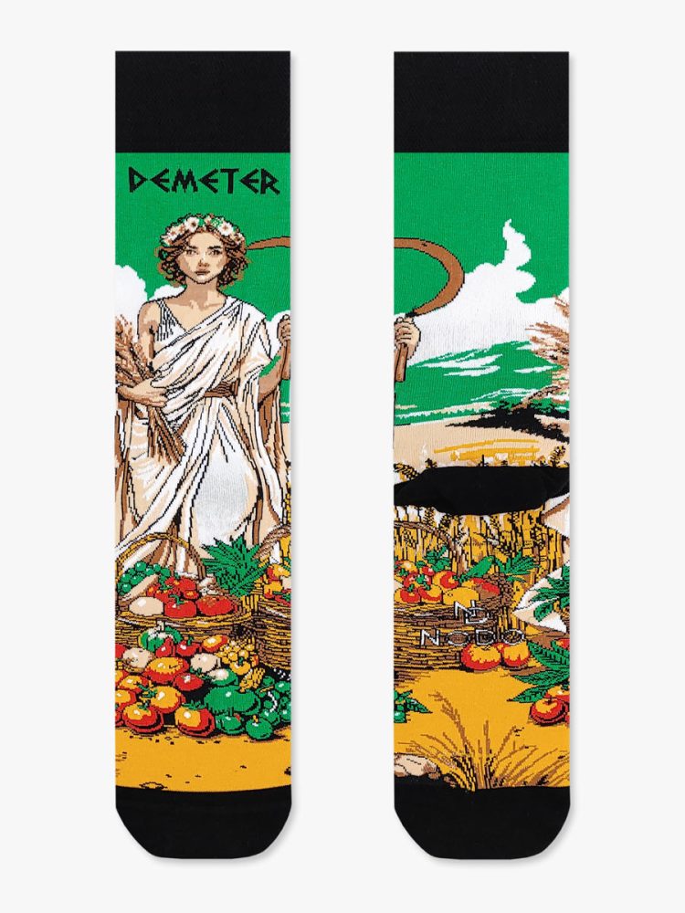 Βαμβακερή Κάλτσα με Σχέδια Demeter NODO
