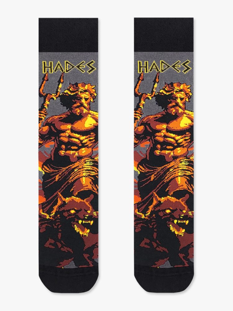 Κάλτσα Βαμβακερή με Σχέδια Hades & Cerberus NODO