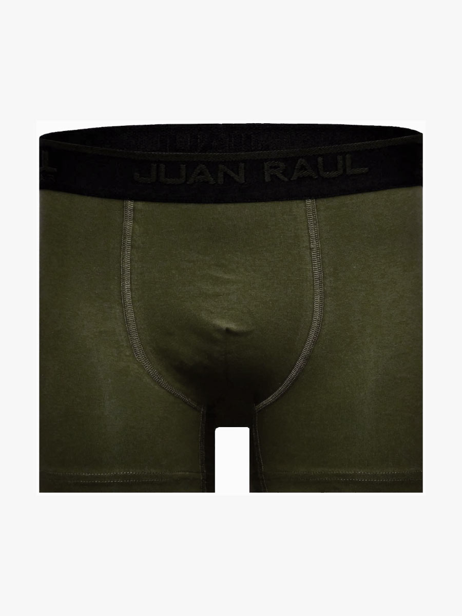 Ανδρικό Μποξεράκι Βαμβακερό Μονόχρωμο Olive Green JUAN RAUL Ανδρικό Μποξεράκι Βαμβακερό Μονόχρωμο Olive Green JUAN RAUL