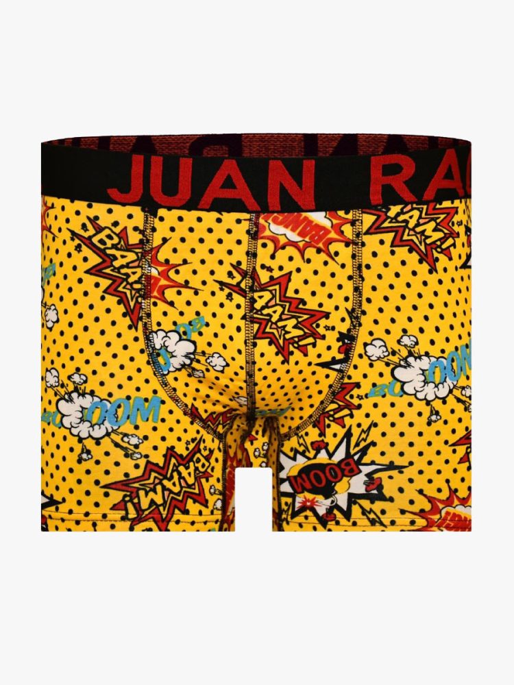 Ανδρικό Βαμβακερό Μποξεράκι με Σχέδια Pop Art JUAN RAUL