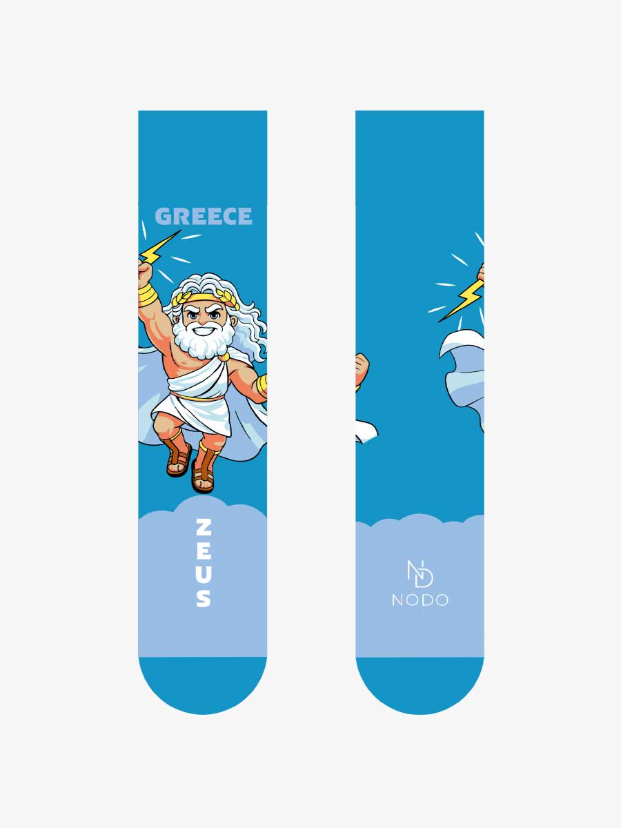 Βαμβακερή Παιδική Κάλτσα με Σχέδια ZEUS NODO Βαμβακερή Παιδική Κάλτσα με Σχέδια ZEUS NODO