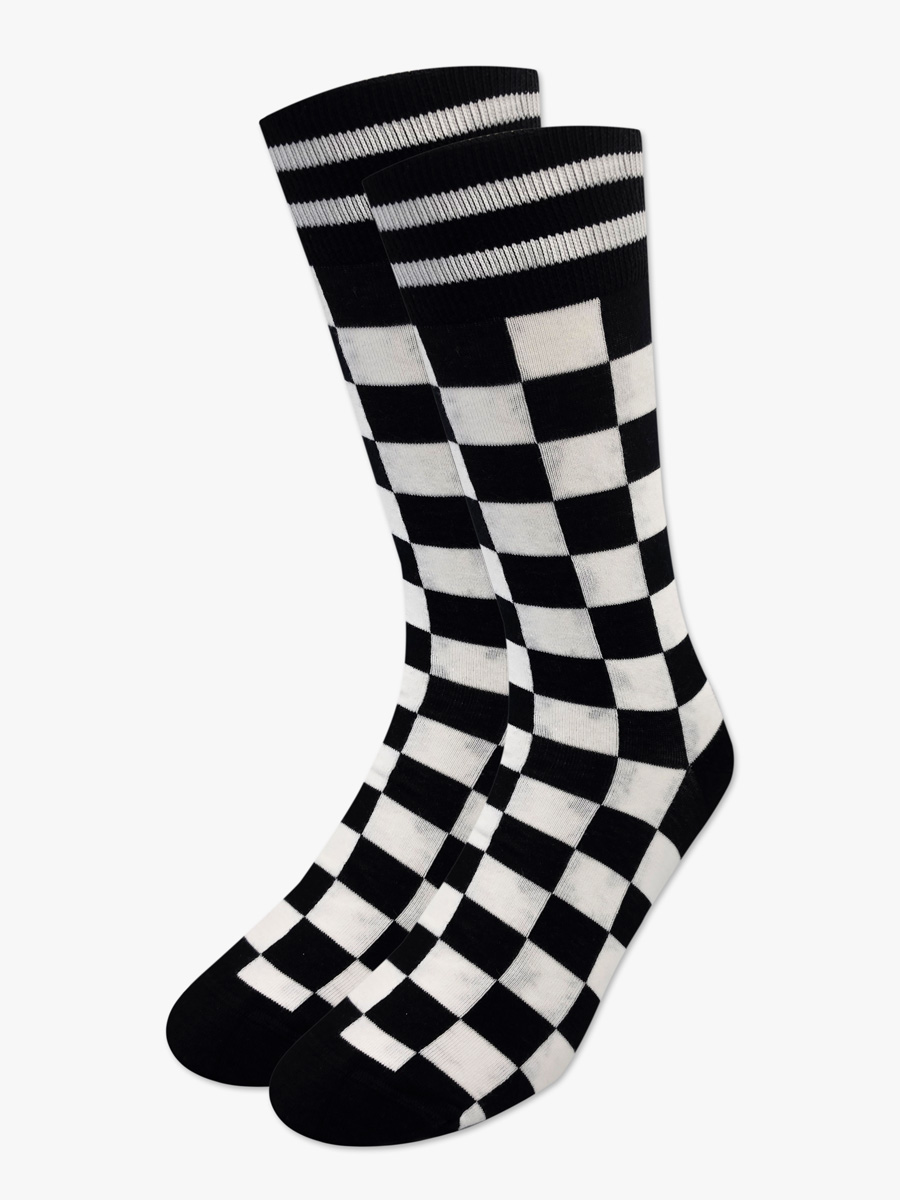 Βαμβακερή Κάλτσα με Σχέδια Chess Checkerboard NODO Βαμβακερή Κάλτσα με Σχέδια Chess Checkerboard NODO