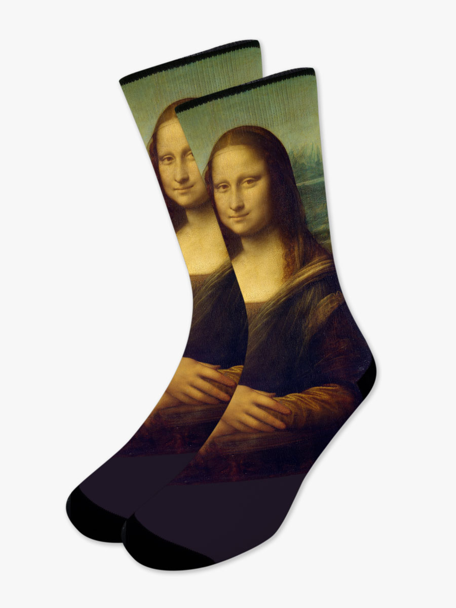 Κάλτσα Τυπωμένη με Σχέδια Mona Lisa Twist NODO Κάλτσα Τυπωμένη με Σχέδια Mona Lisa Twist NODO